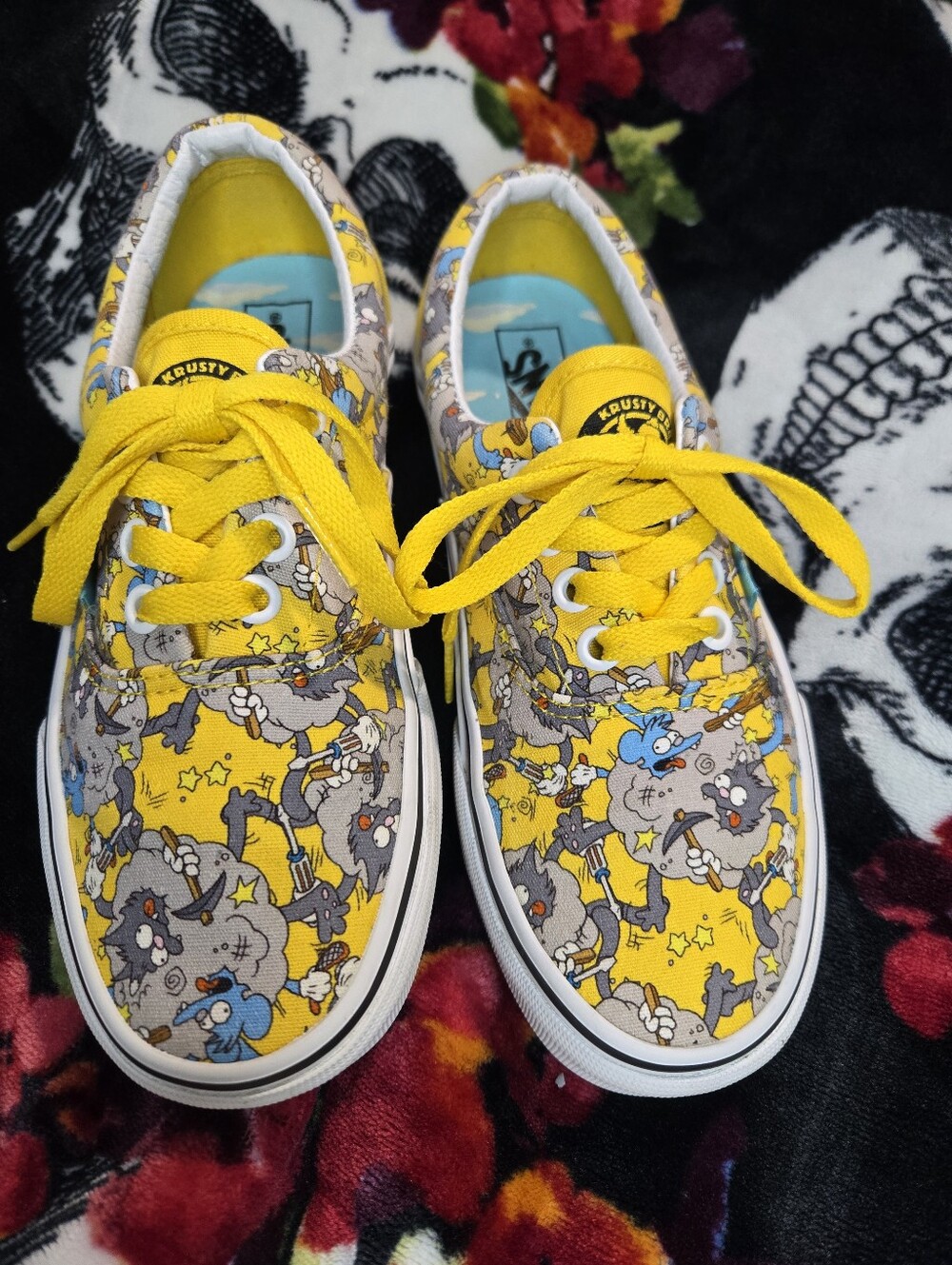 The Simpsons The Itchy & Scratchy Show Vans.
